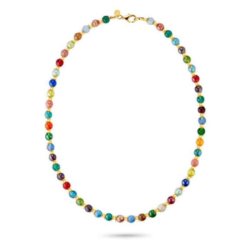Murano Rainbow Necklace